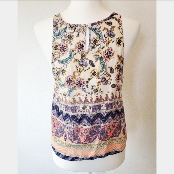 Elodie Floral Tank Top - Picture 2 of 3